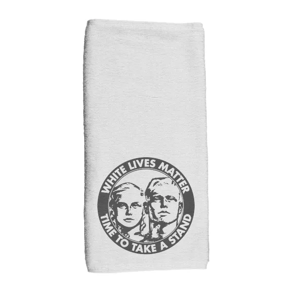 White Lives Matter - Time To Take a Stand - Hand Towel