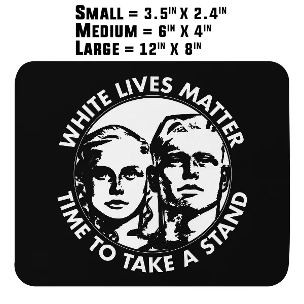 White Lives Matter - Time To Take a Stand - Magnet
