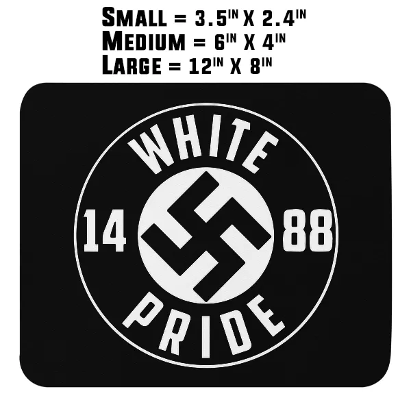 White Pride Swasika 1488 - Magnet