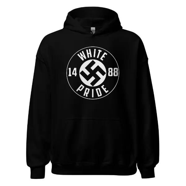 White Pride Swasika 1488 - Mens • Hoodie • Basic