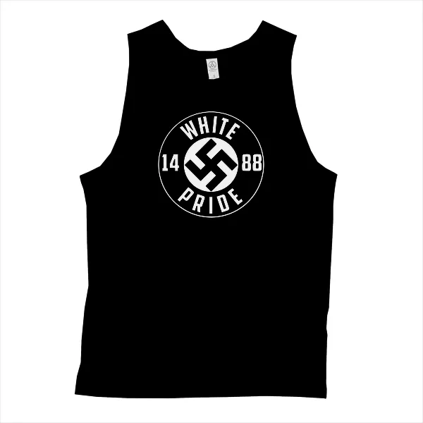 White Pride Swasika 1488 - Mens • Tank Top • Premium
