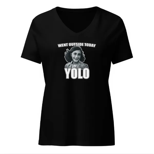 Yolo - Ladies • T-shirt • V-neck • Basic
