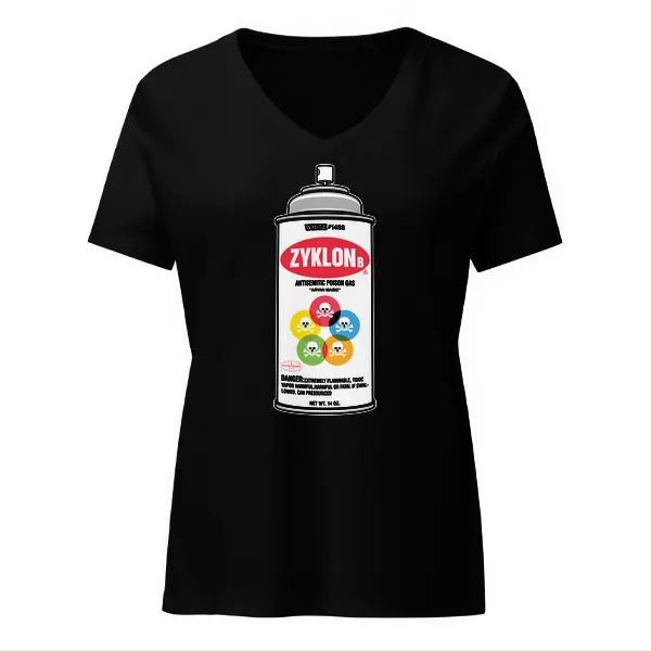 Zyklon Spray - Ladies • T-shirt • V-neck • Premium