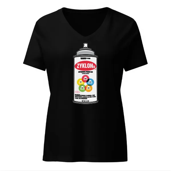 Zyklon Spray - Ladies • T-shirt • V-neck • Basic