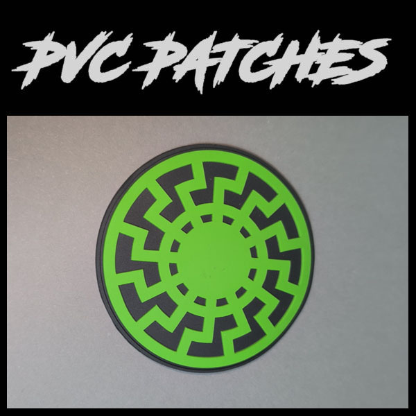 Green Sonnenrad • PVC Patch