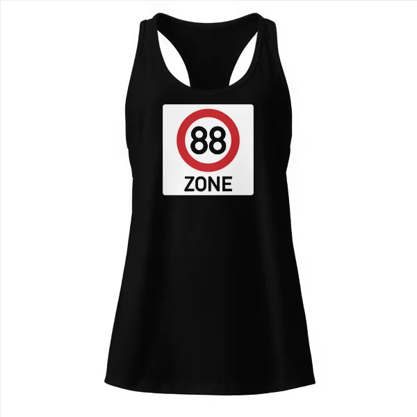 88 Zone - Ladies • Razorback Tank • Premium