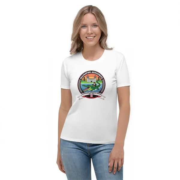 Alligator Auschwitz - Ladies • T-shirt • Crew • Premium - Image 2