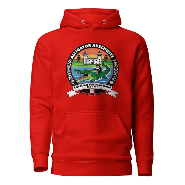 Alligator Auschwitz - Mens • Hoodie • Premium - Image 3