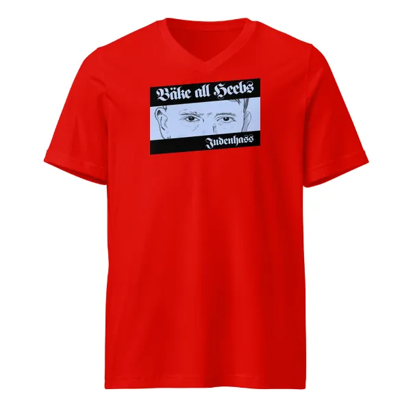 Bake All Heebs - Mens • T-shirt • V-neck • Premium - Image 3