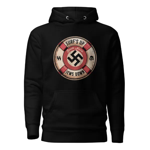 Beach Nazis Lifesaver Retro - Mens • Hoodie • Supreme
