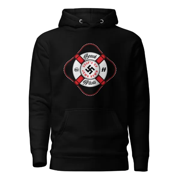 Beach Nazis Lifesaver Swastika - Mens • Hoodie • Supreme