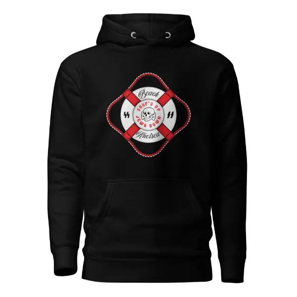 Beach Nazis Lifesaver Totenkopf - Mens • Hoodie • Supreme