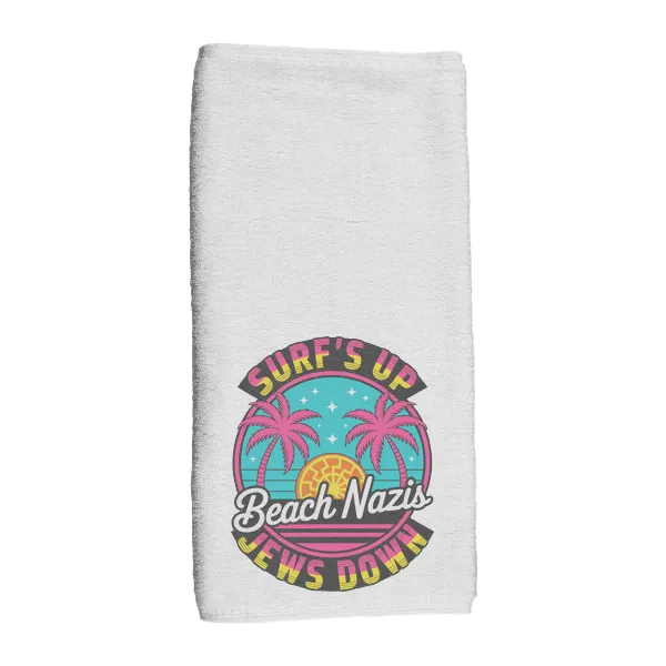 Beach Nazis Miami - Hand Towel