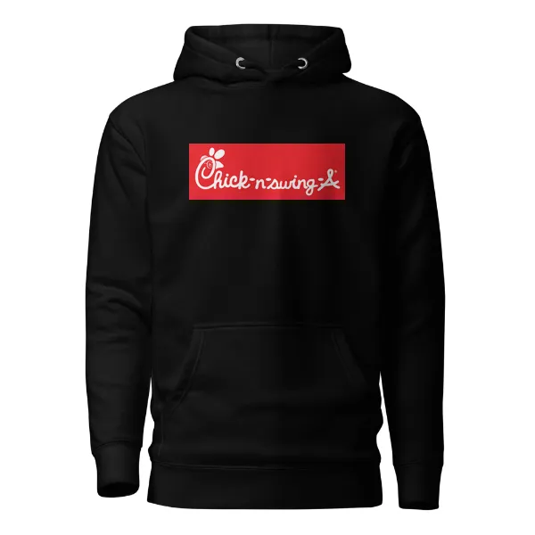 Chick-n-swing-a - Mens • Hoodie • Premium