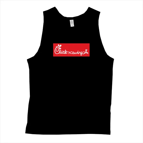 Chick-n-swing-a - Mens • Tank Top • Basic