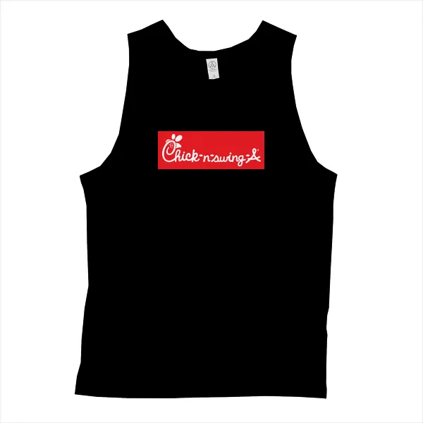 Chick-n-swing-a - Mens • Tank Top • Premium