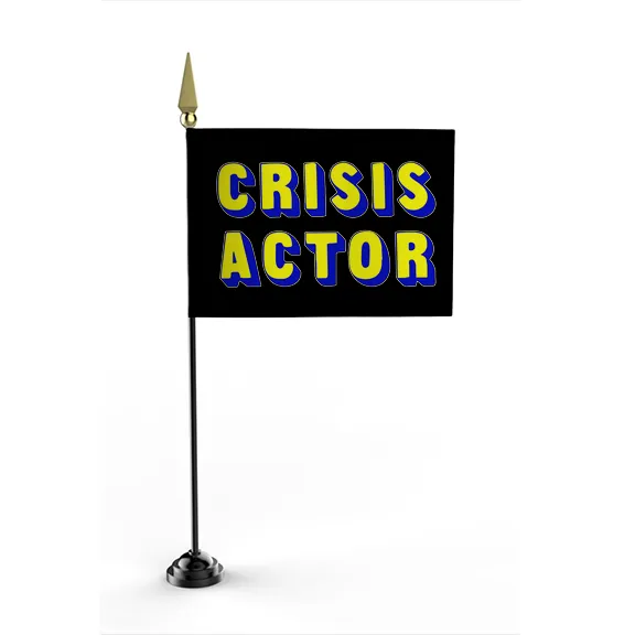 Crisis Actor - Flag • Mini