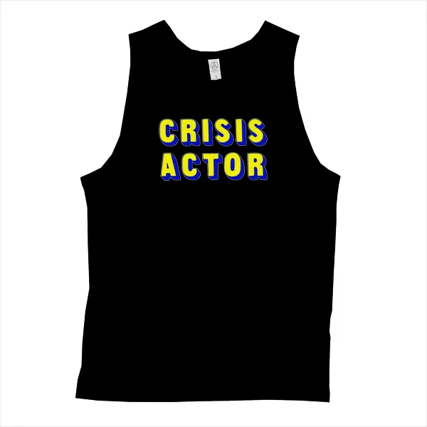 Crisis Actor - Mens • Tank Top • Basic