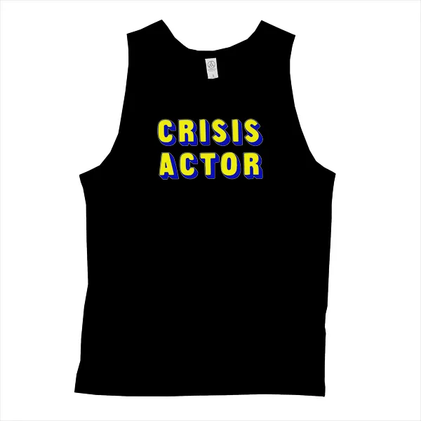 Crisis Actor - Mens • Tank Top • Premium