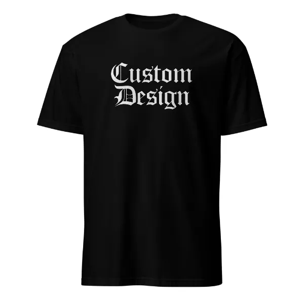 Custom Design - Mens • T-shirt • Crew • Basic