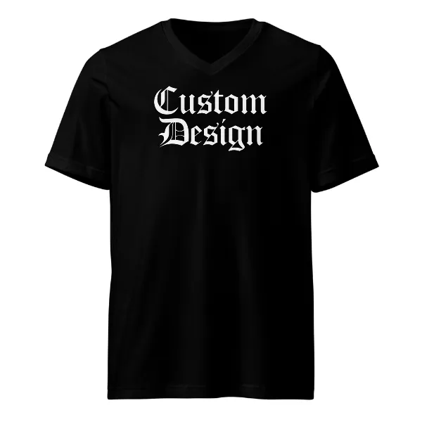 Custom Design - Mens • T-shirt • V-neck • Premium