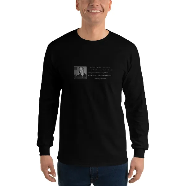 Epstein Quote - Mens • T-shirt • Long Sleeve • Basic