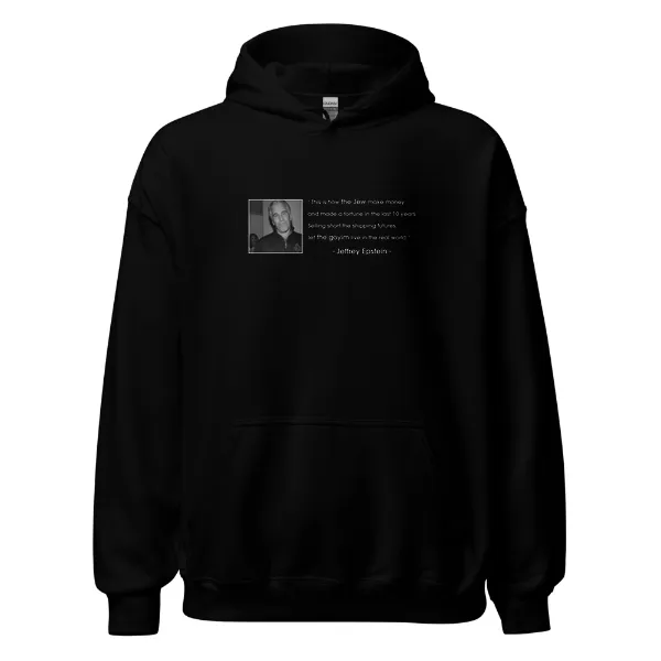 Epstein Quote - Mens • Hoodie • Basic
