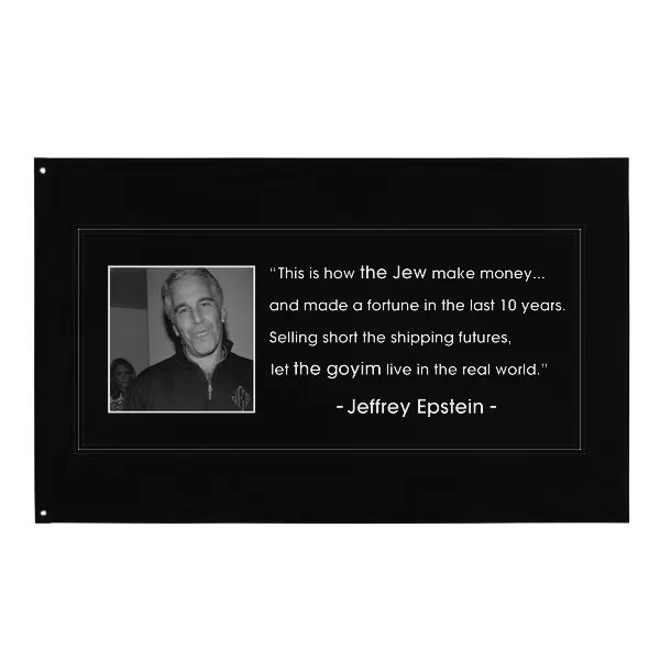 Epstein Quote - Flag • Small