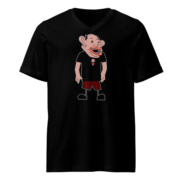 Flood Mamzer - Mens • T-shirt • V-neck • Basic