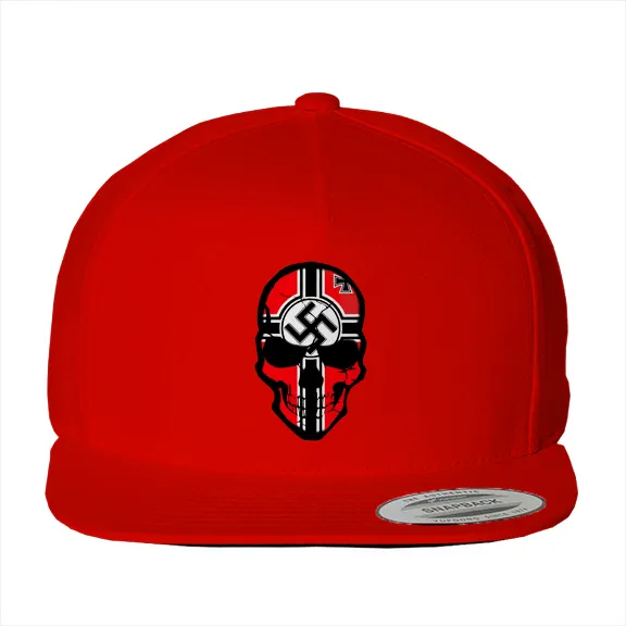 Flood Skull - Hat • Cotton Twill - Image 3