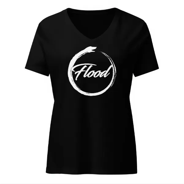 Flood Snake - Ladies • T-shirt • V-neck • Basic