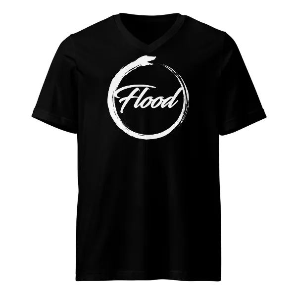 Flood Snake - Mens • T-shirt • V-neck • Basic
