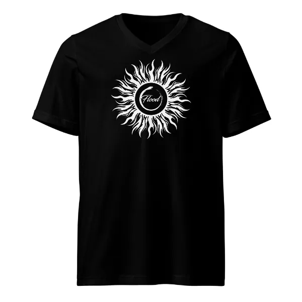 Flood Sun - Mens • T-shirt • V-neck • Basic