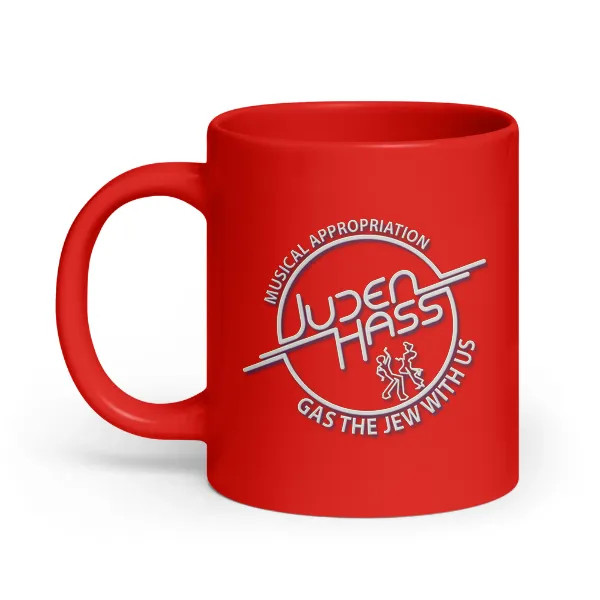 Gas The Jew With Us - Coffee Mug - Image 3