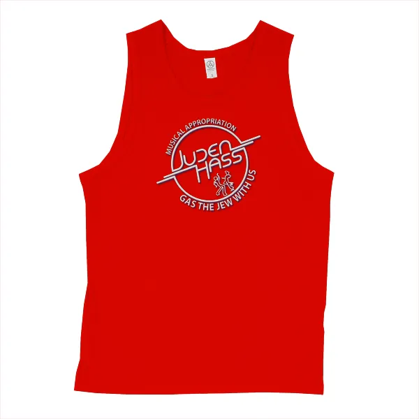 Gas The Jew With Us - Mens • Tank Top • Basic - Image 3