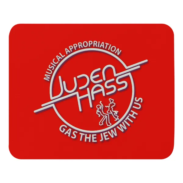 Gas The Jew With Us - Mouse Pad - Image 3