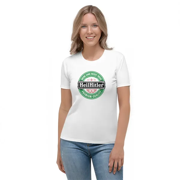 Heil Hitler Beer - Ladies • T-shirt • Crew • Premium - Image 2