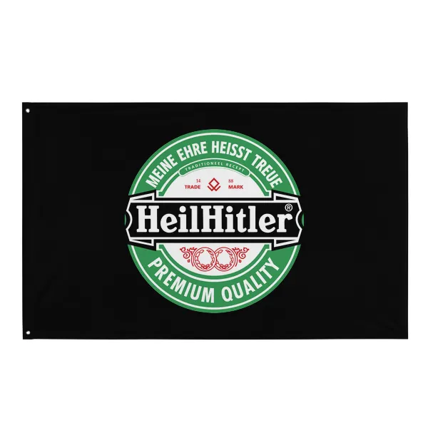 Heil Hitler Beer - Flag • Small