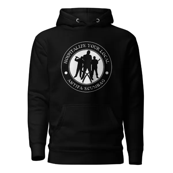 Hospitalize Your Local Antifa Scumbag - Mens • Hoodie • Supreme