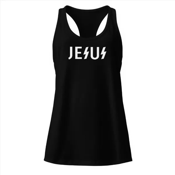 Jesus SS - Ladies • Razorback Tank • Premium