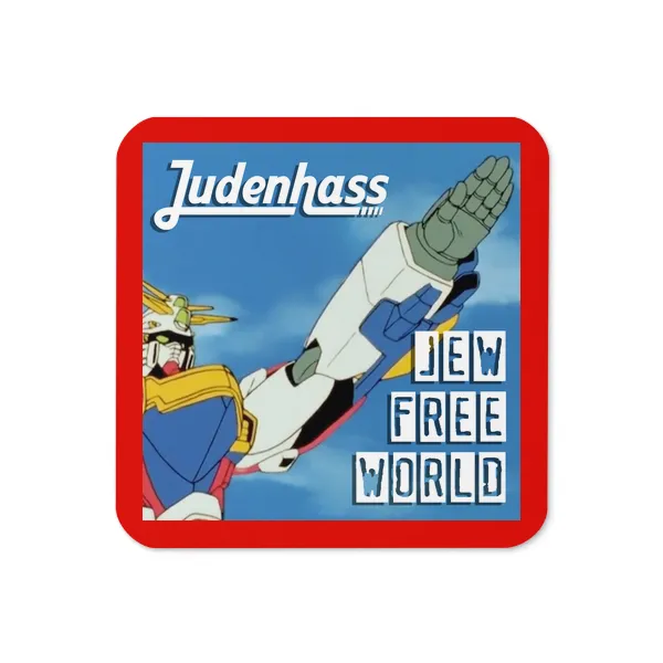 Jew Free World - Coaster - Image 3
