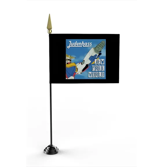 Jew Free World - Flag • Mini