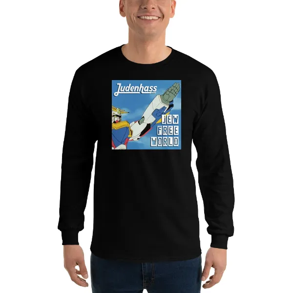 Jew Free World - Mens • T-shirt • Long Sleeve • Basic