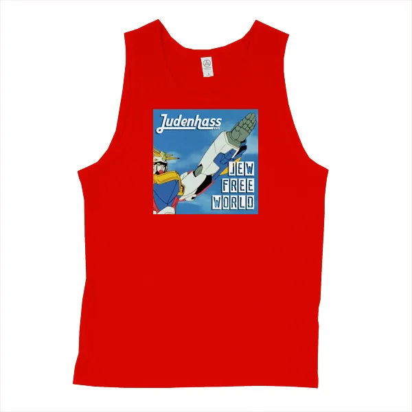 Jew Free World - Mens • Tank Top • Basic - Image 3