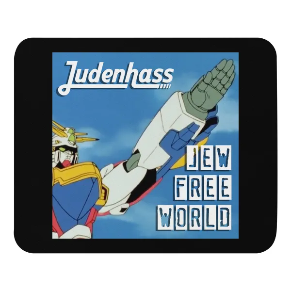Jew Free World - Mouse Pad