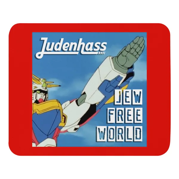 Jew Free World - Mouse Pad - Image 3