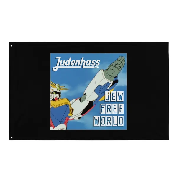 Jew Free World - Flag • Small