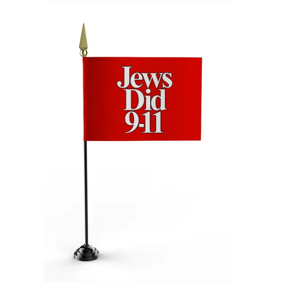Jews Did 911 - Flag • Mini - Image 3