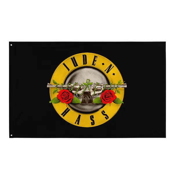 Jude-N-Hass - Flag • Small