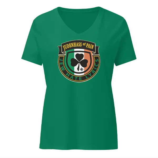 Judenhass-of-Pain - Ladies • T-shirt • V-neck • Premium